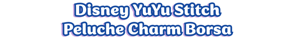 Disney YuYu Stitch Peluche Charm Borsa