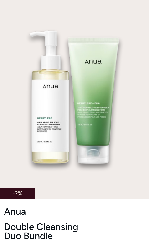 Anua Double Cleansing Duo Bundle