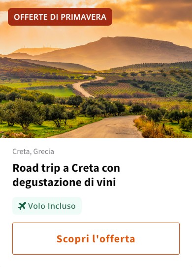 Road trip a Creta con degustazione di vini