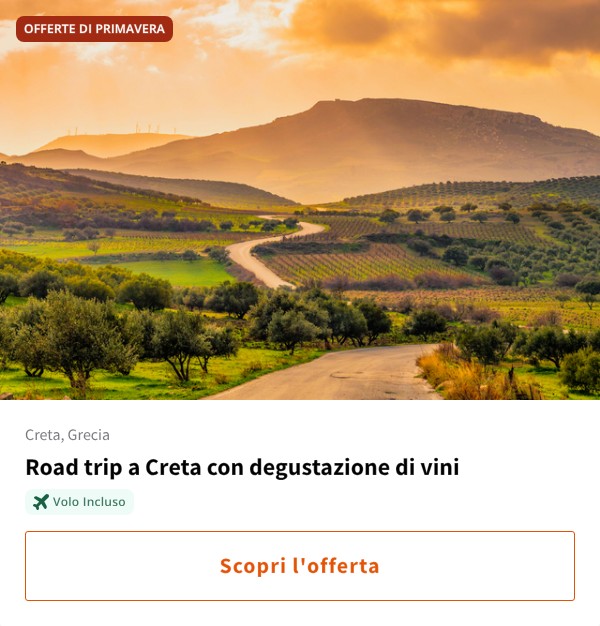 Road trip a Creta con degustazione di vini