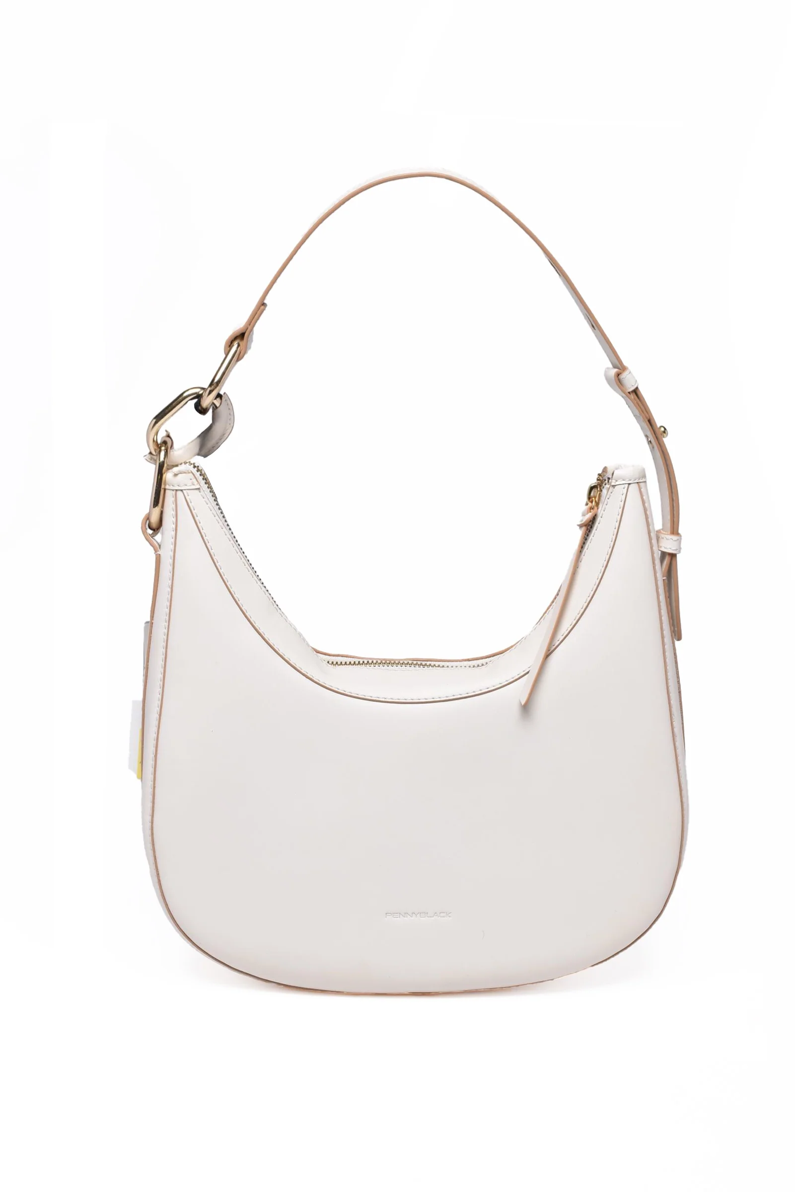 Image of Pennyblack Borsa A Spalla in Pelle Bianca