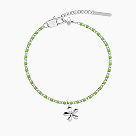 Bracciale POP CORN   con ciondolo FIORELLINO