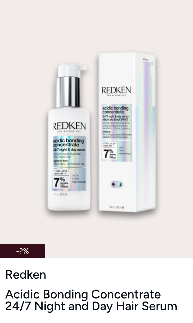 Redken Acidic Bonding Concentrate 24/7 Night and Day Hair Serum, Repair & Strengthen Damaged Hair 100ml