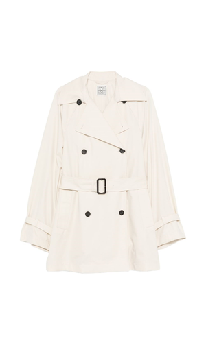 Cotton trench coat