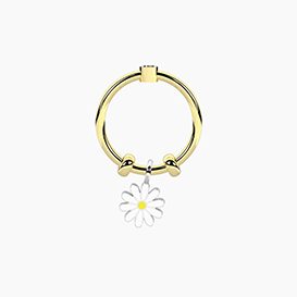 Anello SWING   con ciondolo MARGHERITA