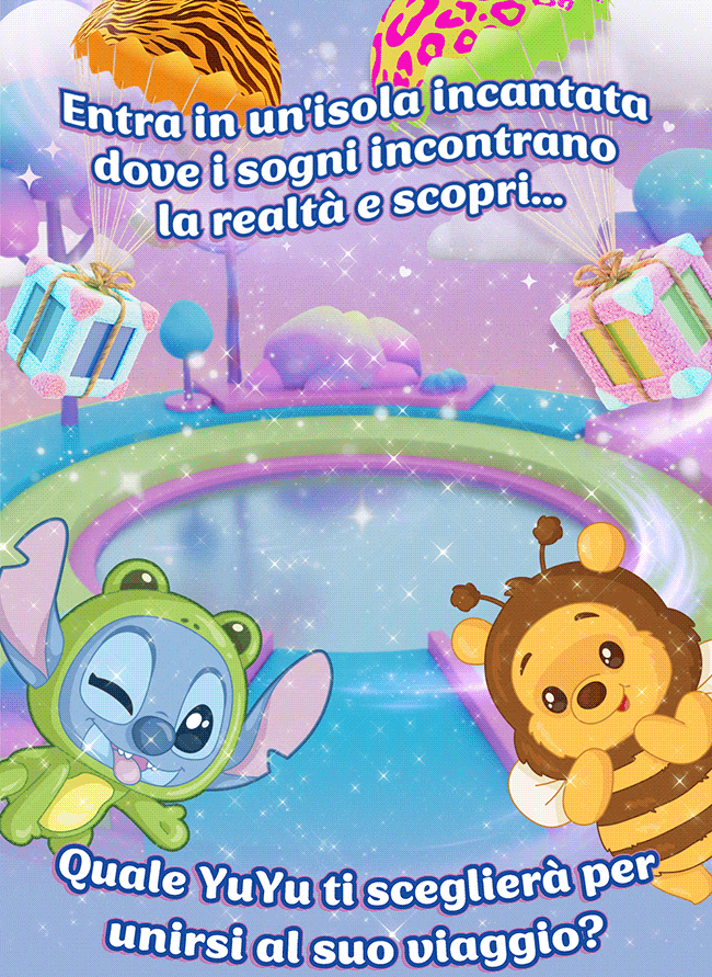 Entra in un'isola incantata dove i sogni incontrano la realtà e scopri... Quale YuYu ti sceglierà per unirsi al suo viaggio?