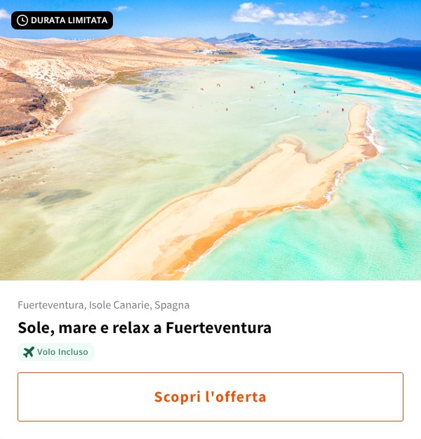 Sole, mare e relax a Fuerteventura