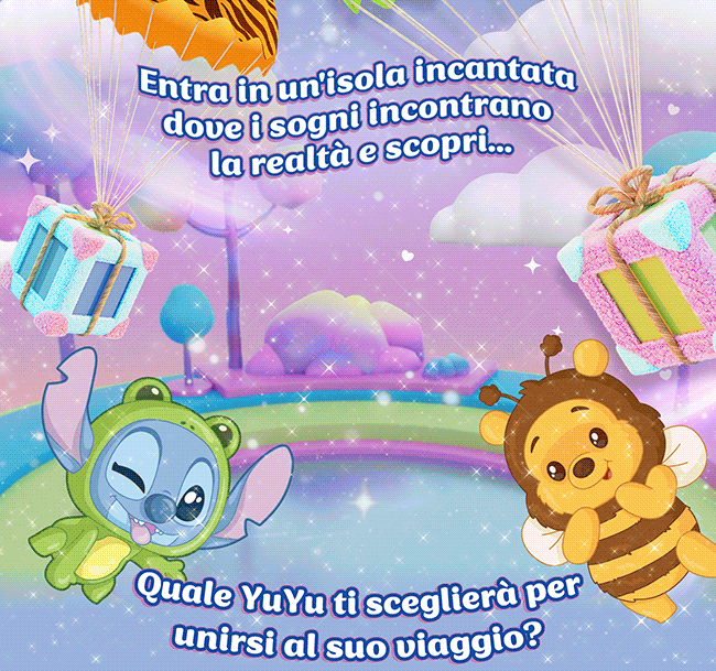 Entra in un'isola incantata dove i sogni incontrano la realtà e scopri... Quale YuYu ti sceglierà per unirsi al suo viaggio?