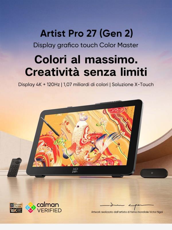 Novità: Artist Pro 27 (Gen 2)
