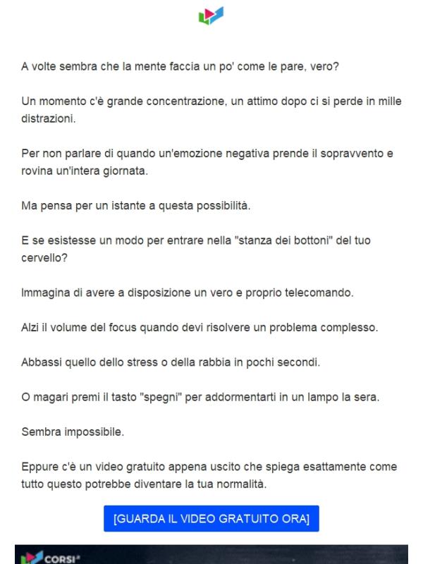 (Video) segreto sulla tua mente