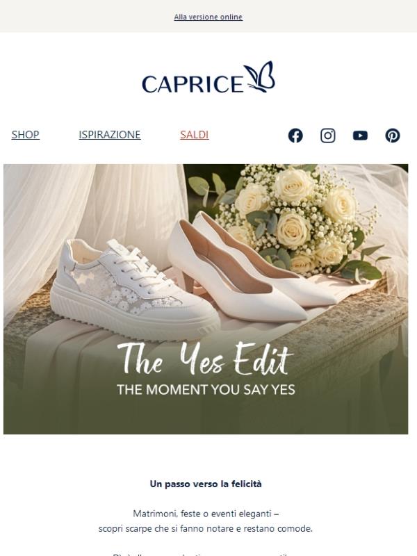 👠 I momenti indimenticabili meritano scarpe indimenticabili