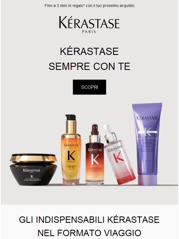 Kérastase si invita nella tua valigia 🧳