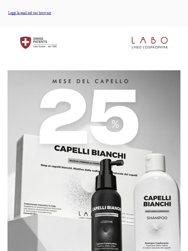 Quando i capelli perdono il loro colore ⚪