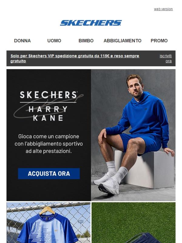 Skechers x Harry Kane