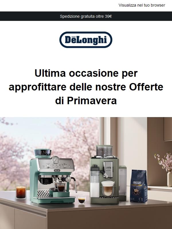 ⏰ Ultima chiamata: -30% e un extra 5%