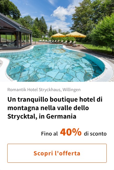 Un tranquillo boutique hotel di montagna nella valle dello Strycktal, in Germania