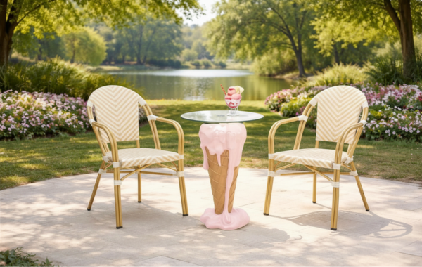 Tavolino d'appoggio Ice Cream Ø60cm