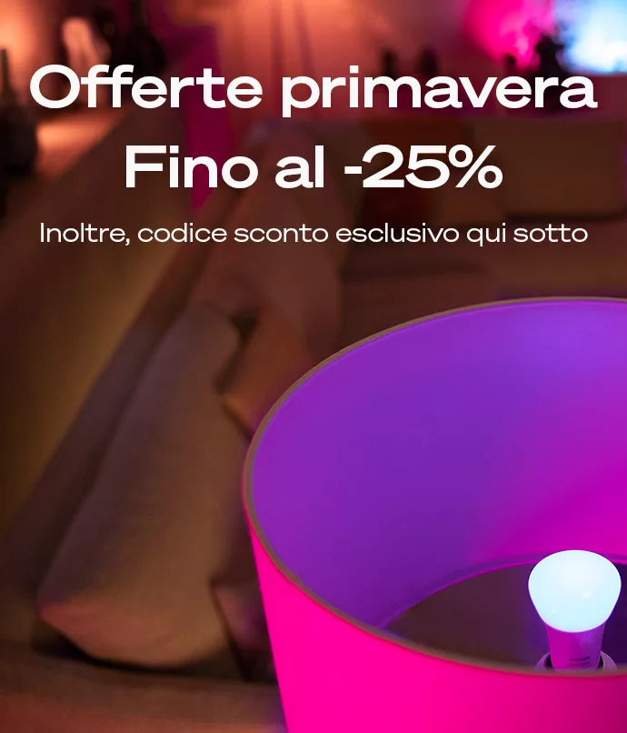 Accogli la primavera con offerte esclusive Hue 🌸