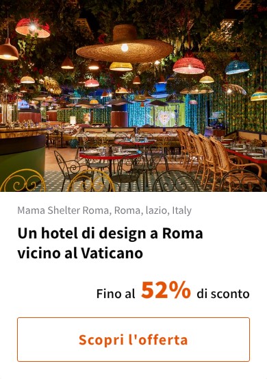 Un hotel di design a Roma vicino al Vaticano