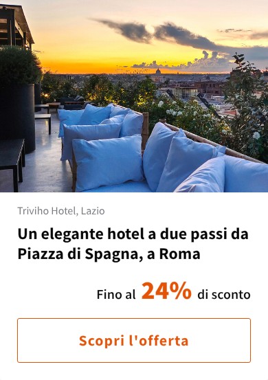 Un elegante hotel a due passi da Piazza di Spagna, a Roma