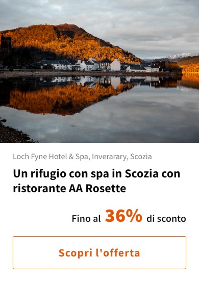 Un rifugio con spa in Scozia con ristorante AA Rosette