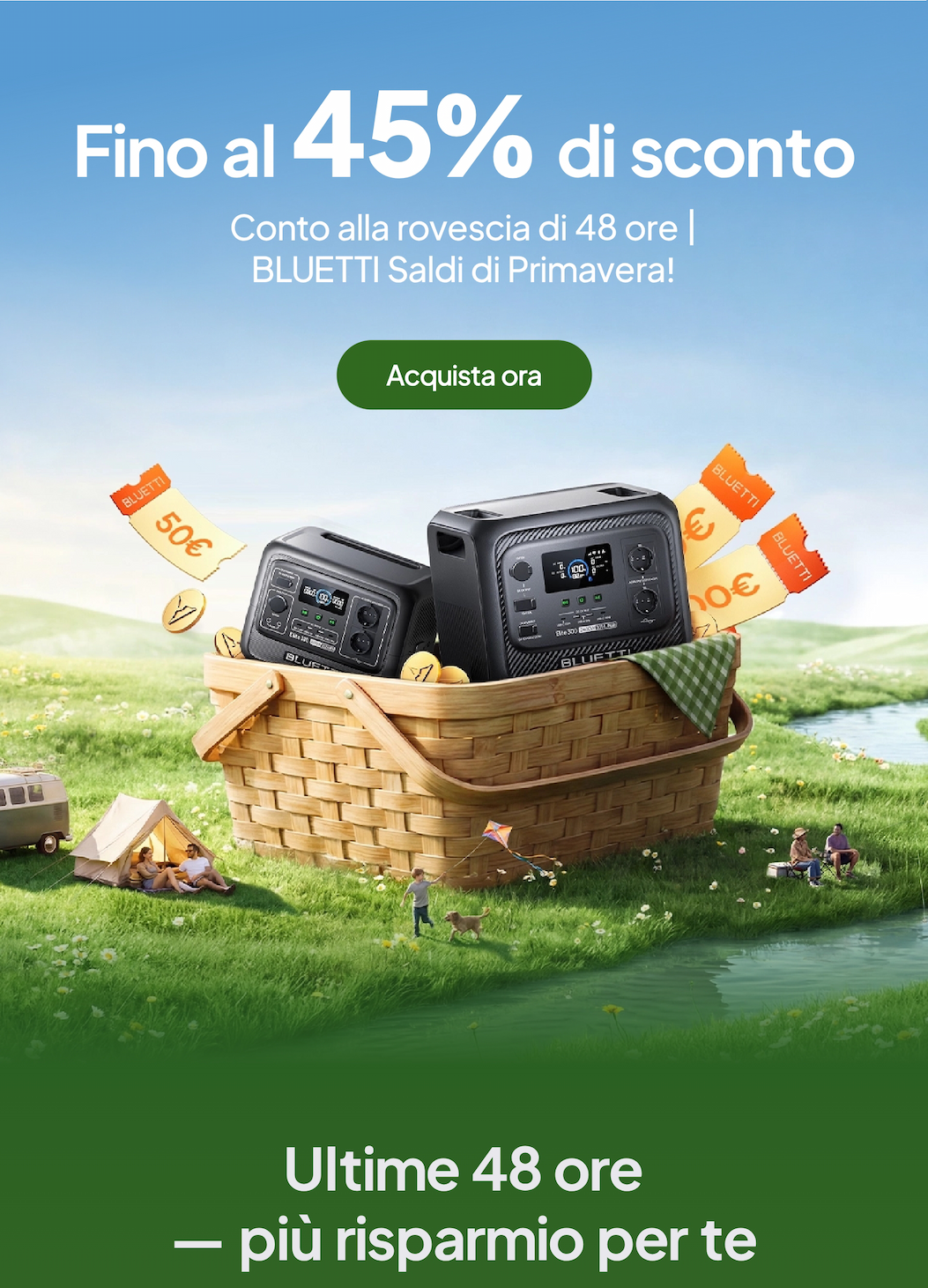 BLUETTI Saldi di Primavera