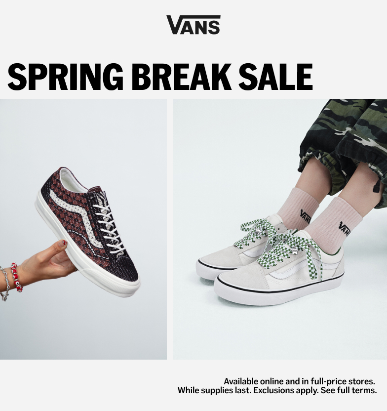 SPRING BREAK SALE