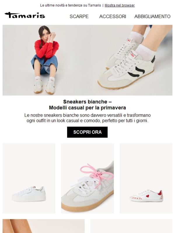 Sneakers bianche – Un must-have 👟