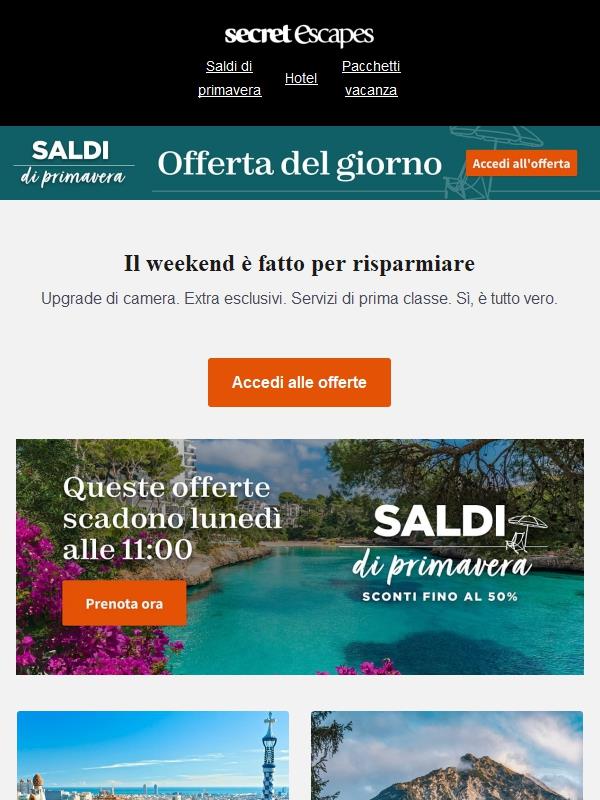 Italia: un upgrade per la tua domenica