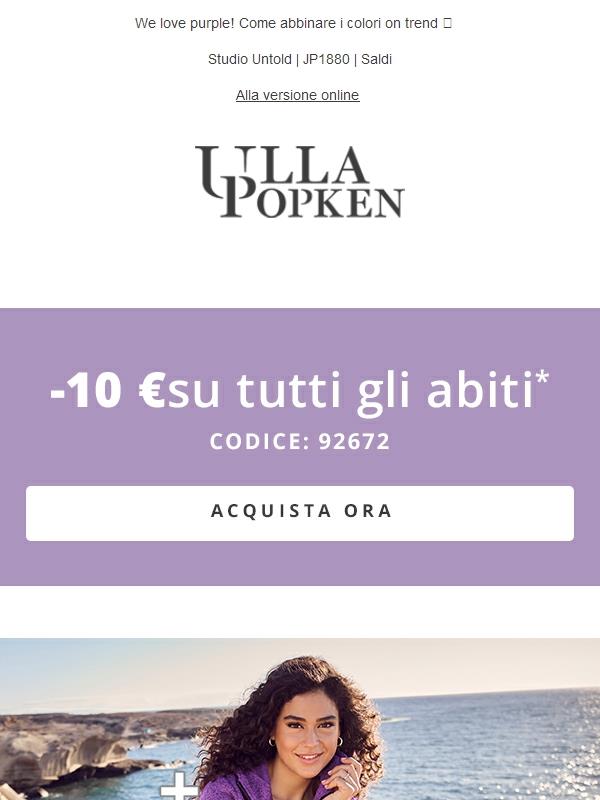 Termina oggi ⏳ -10 € di sconto per ogni abito!
