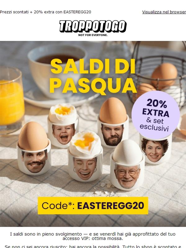 I saldi di Pasqua sono iniziati. Hai già fatto il colpo? 🐣