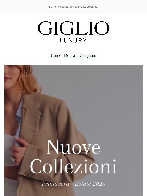 SS26 è qui: entra nella nuova stagione