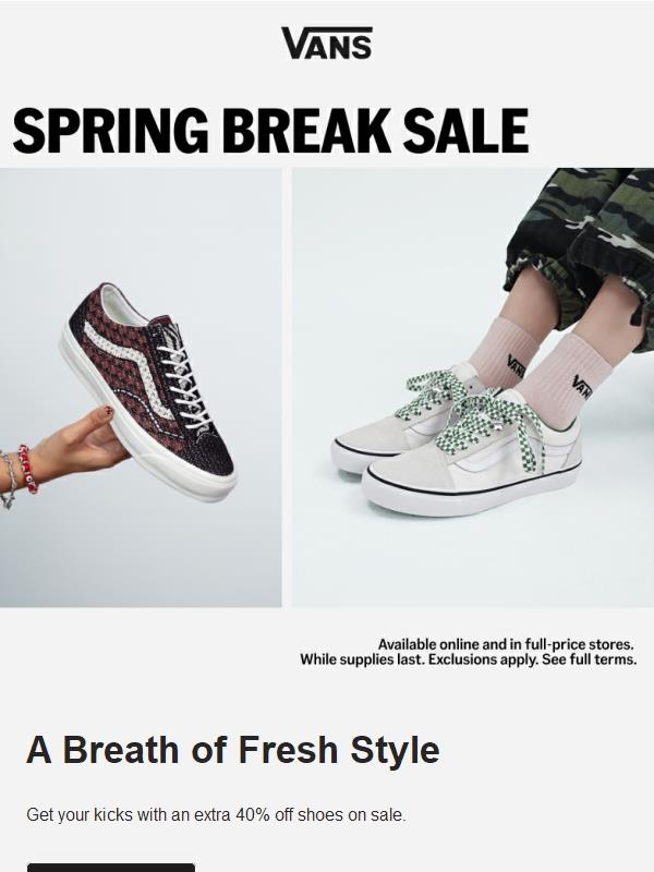 Step into spring with these deals