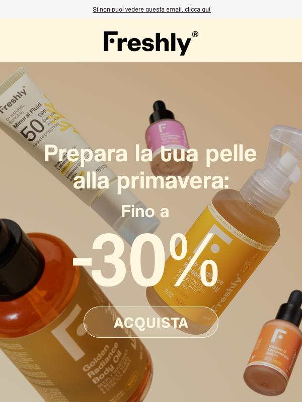 Fino al -30% 🔥 È arrivato il momento...
