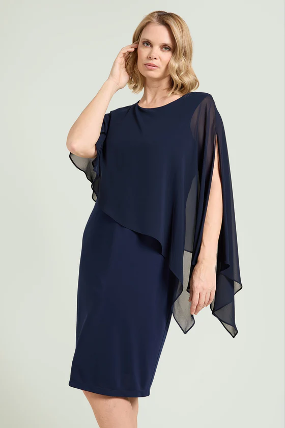 ABITO IN GEORGETTE E JERSEY