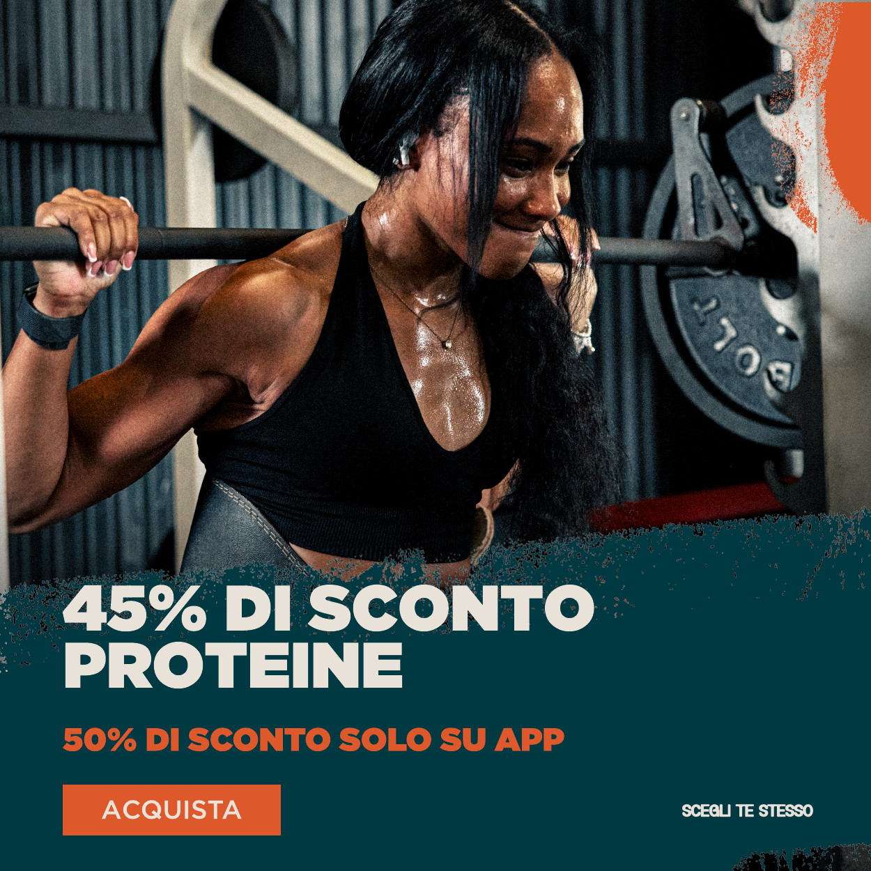 45% proteine