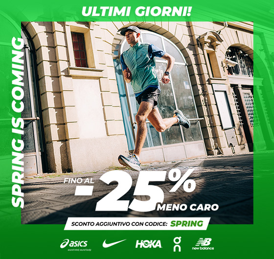 Codice SPRING = fino al 25%!