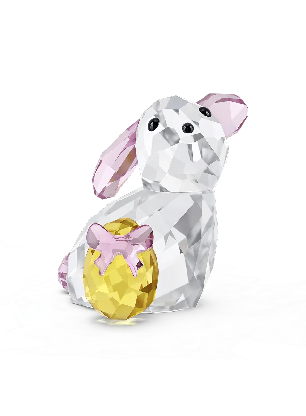 Un coniglietto con un uovo