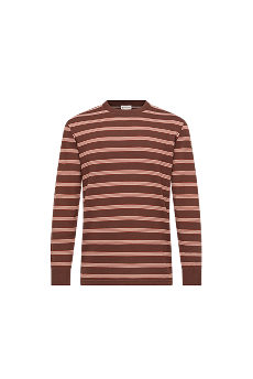 Felpa in cotone a righe