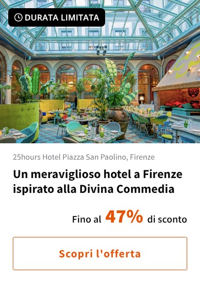 Un meraviglioso hotel a Firenze ispirato alla Divina Commedia
