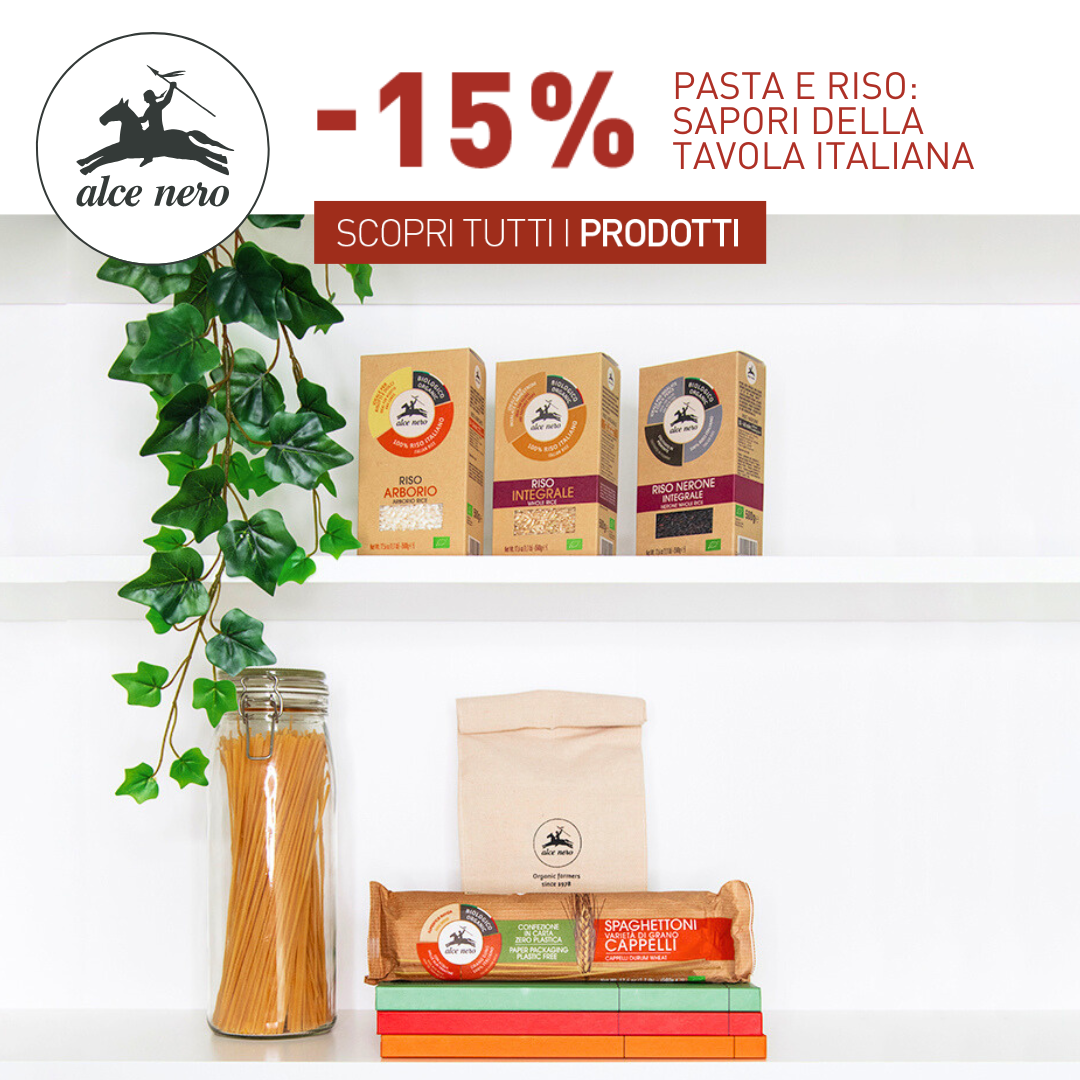 -15% su pasta e riso: i sapori della tavola italiana