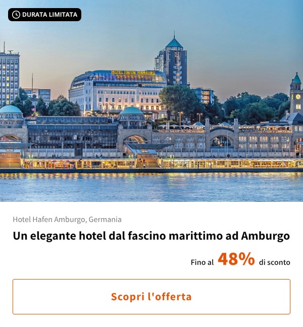 Un elegante hotel dal fascino marittimo ad Amburgo