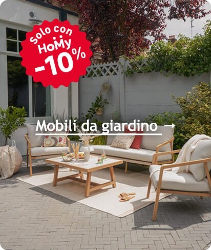 -10% su mobili da giardino