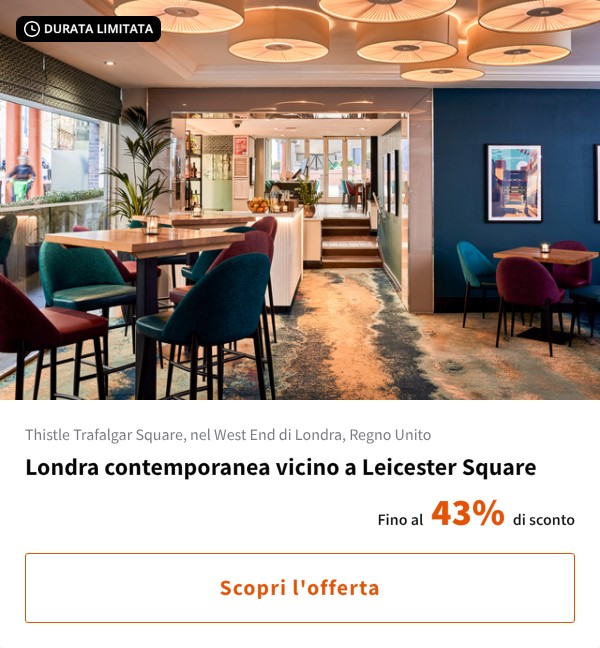 Londra contemporanea vicino a Leicester Square