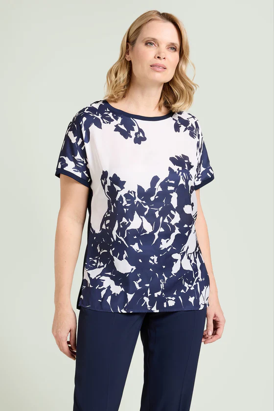 BLUSA STAMPATA