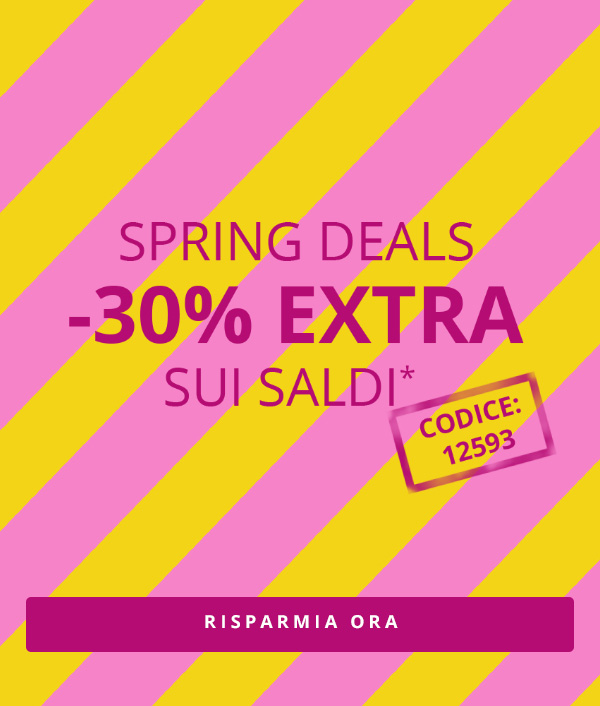  -30% extra sui saldi