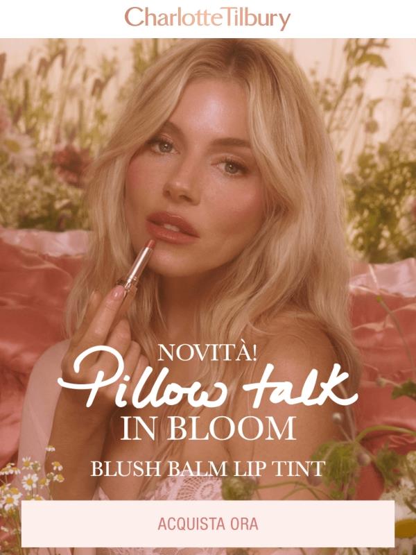 NOVITÀ Pillow Talk! Fai fiorire la tua bellezza naturale! 💋🌷