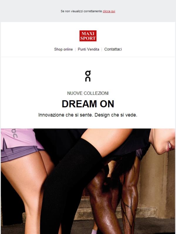 🏃‍♀ Dream On: la nuova era del running è qui