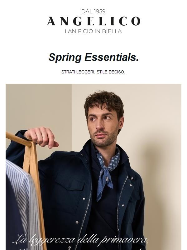 Spring Essentials | 30% sui capi di stagione ☀️🌷