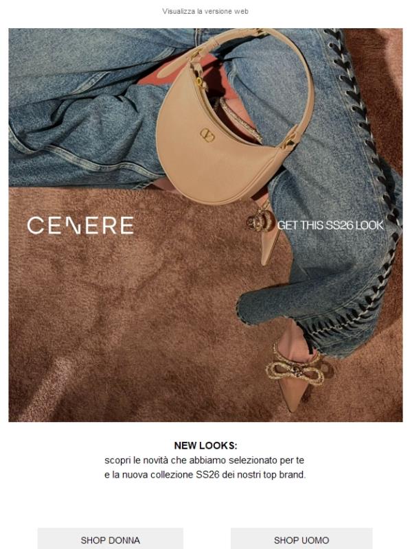 Nuovi look by Cenere